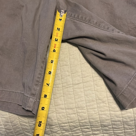 Gray stretch chino shorts 32 - Picture 10 of 11